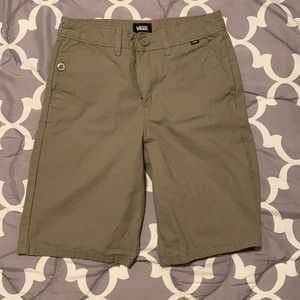 Boys Vans shorts. Size 12.